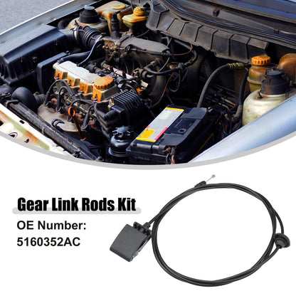 Hood Latch Release Cable for Dodge Ram 2009-2010 (2009-2010)