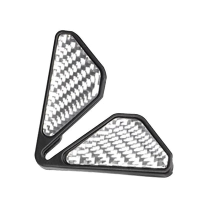 Silver Car Door Corner Covers Bumper Protectors