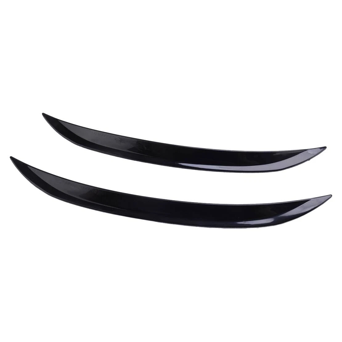 2 x Black Car Wheel Eyebrow Arch Trim Lips Fender Flares