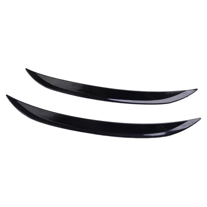 2 x Black Car Wheel Eyebrow Arch Trim Lips Fender Flares