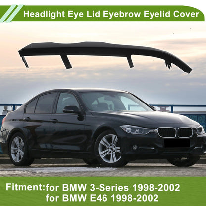 Headlight Eyebrow Eyelid Cover for BMW 3-Series (2006-2013)