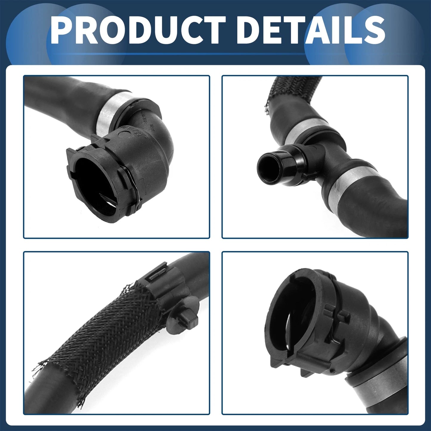 Radiator Hose 2.0L L4 for BMW X3, X4 (2018-2019)