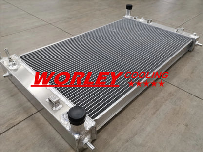 Aluminum Radiator + RED Hose for Holden Commodore VT VX VU HSV V8 (1997-2007)