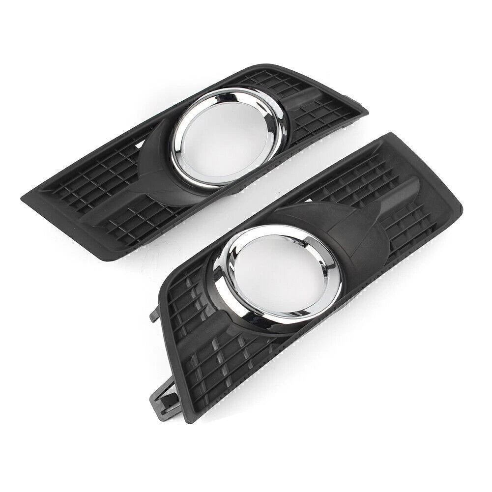 Front Fog Light Lamp Covers for 2010-2016 Cadillac SRX Black