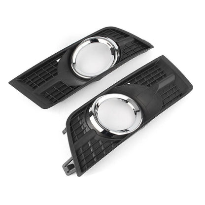 Front Fog Light Lamp Covers for 2010-2016 Cadillac SRX Black