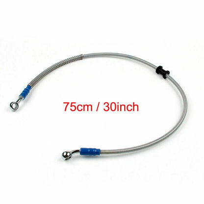 M10 Brake Oil Line Banjo Fitting for AH (30" Stainless Steel)