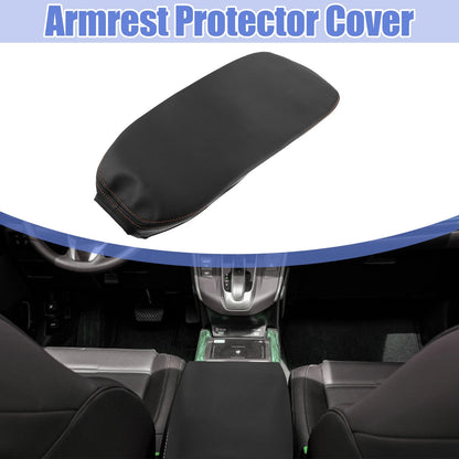 Center Console Armrest Cover for Toyota RAV4 PHV XA50 (2019) Black Orange