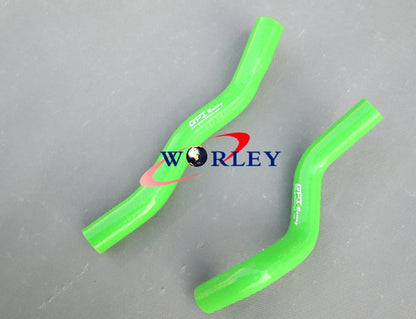 Silicone Radiator Hose for Kawasaki KFX450R 2008-2014 - Green