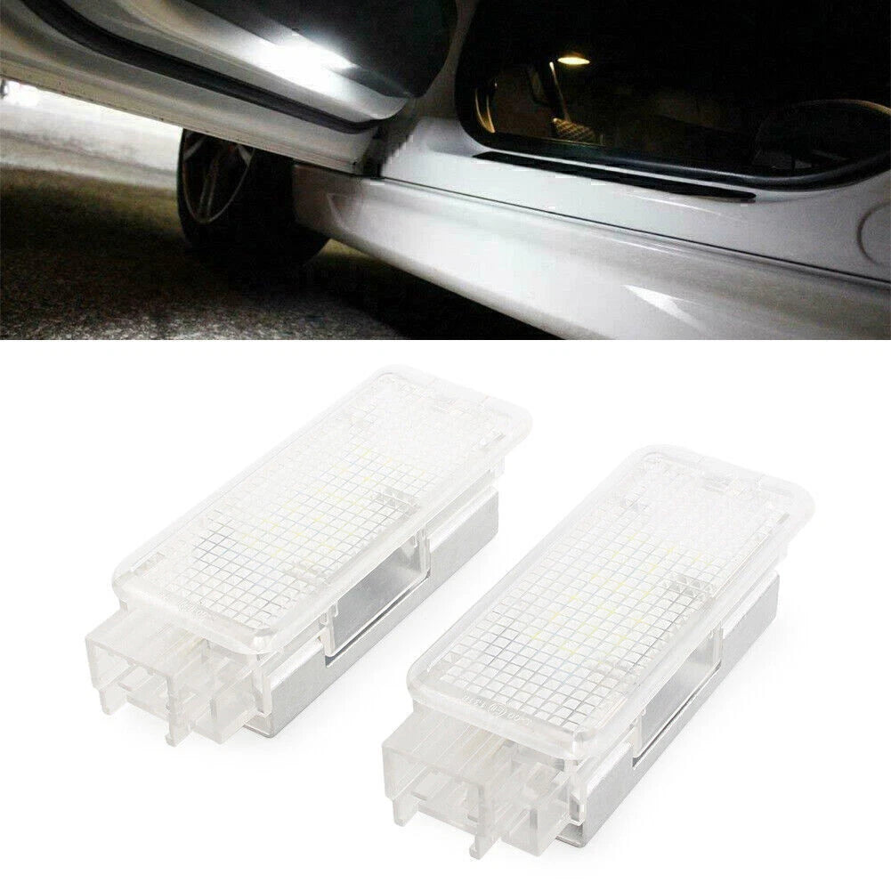 White Courtesy Door Shadow Light for Peugeot 207 306 406 607 C2 C3 C4 C5