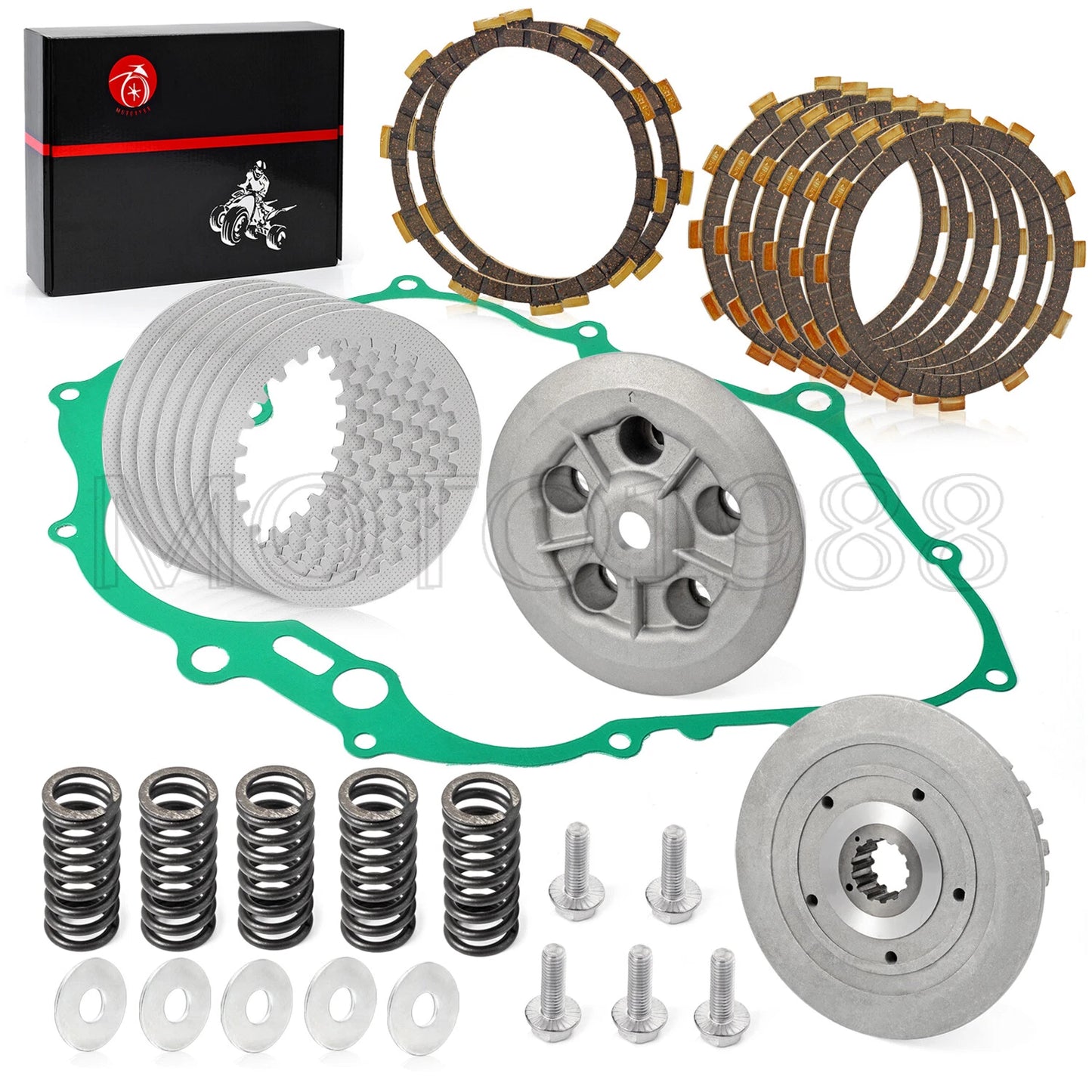 Clutch Kit Springs & Cover Gasket for Yamaha YFM660R Raptor (2001–2005)