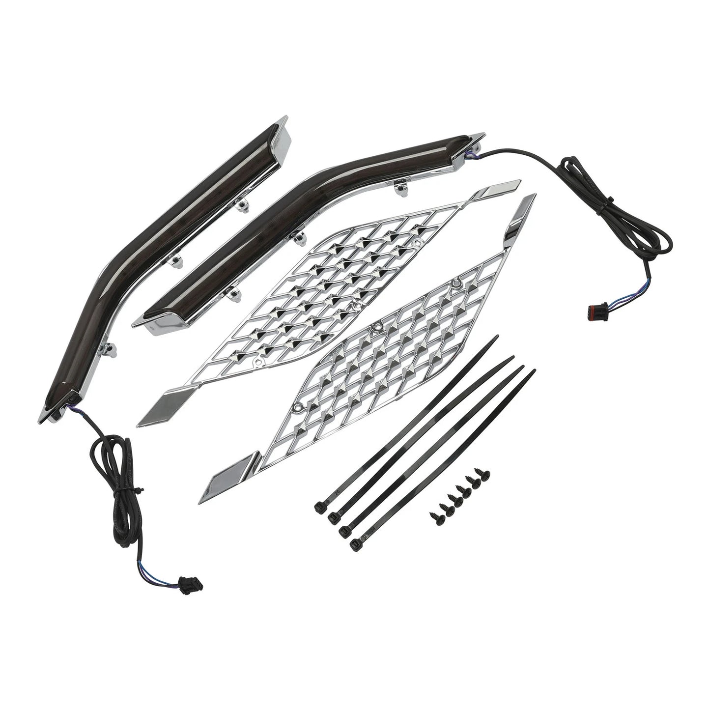 LED Radiator Grill Panel Lights for Honda Goldwing GL1800 Tour