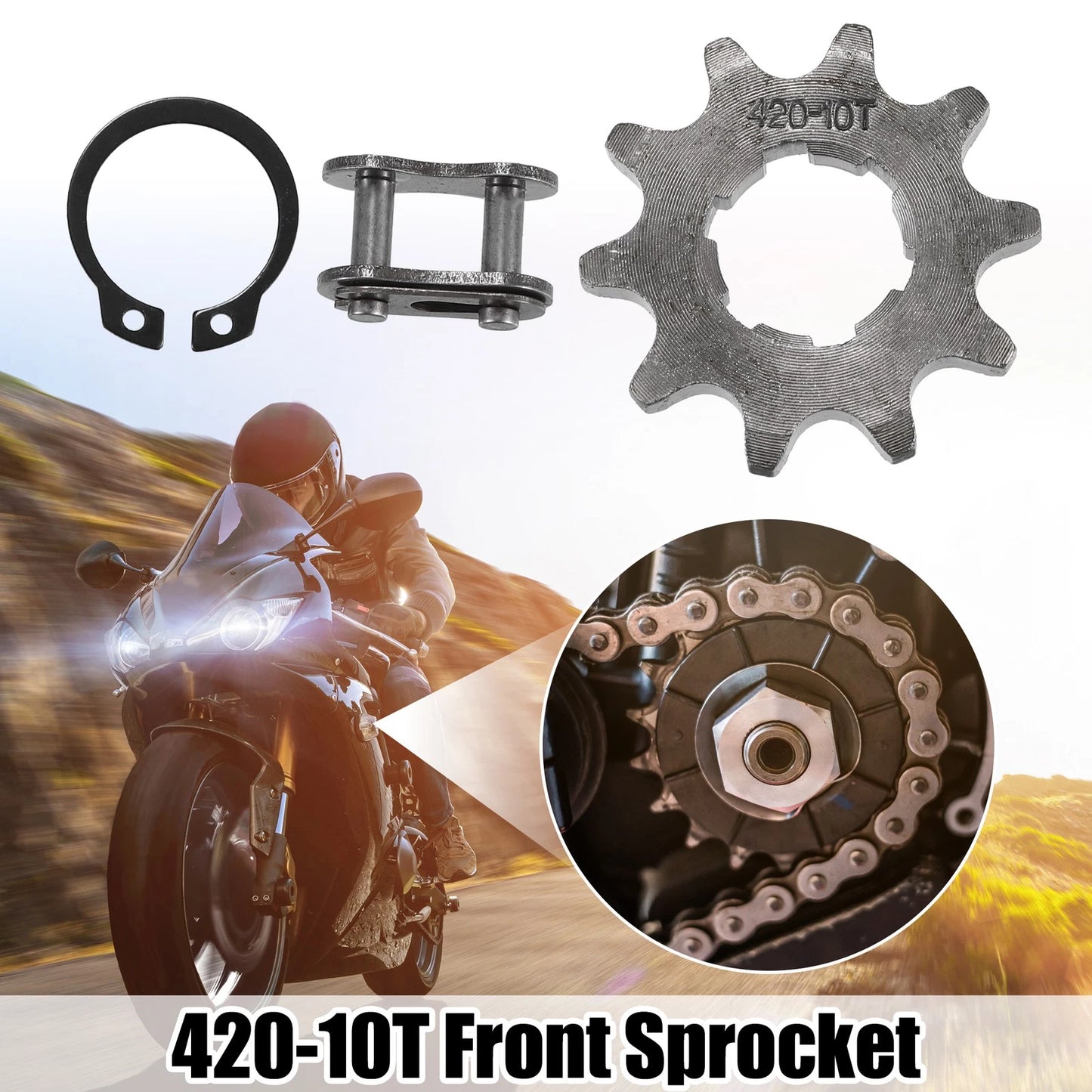 20mm Front Engine Sprocket for Dirt Bike Mini Bike