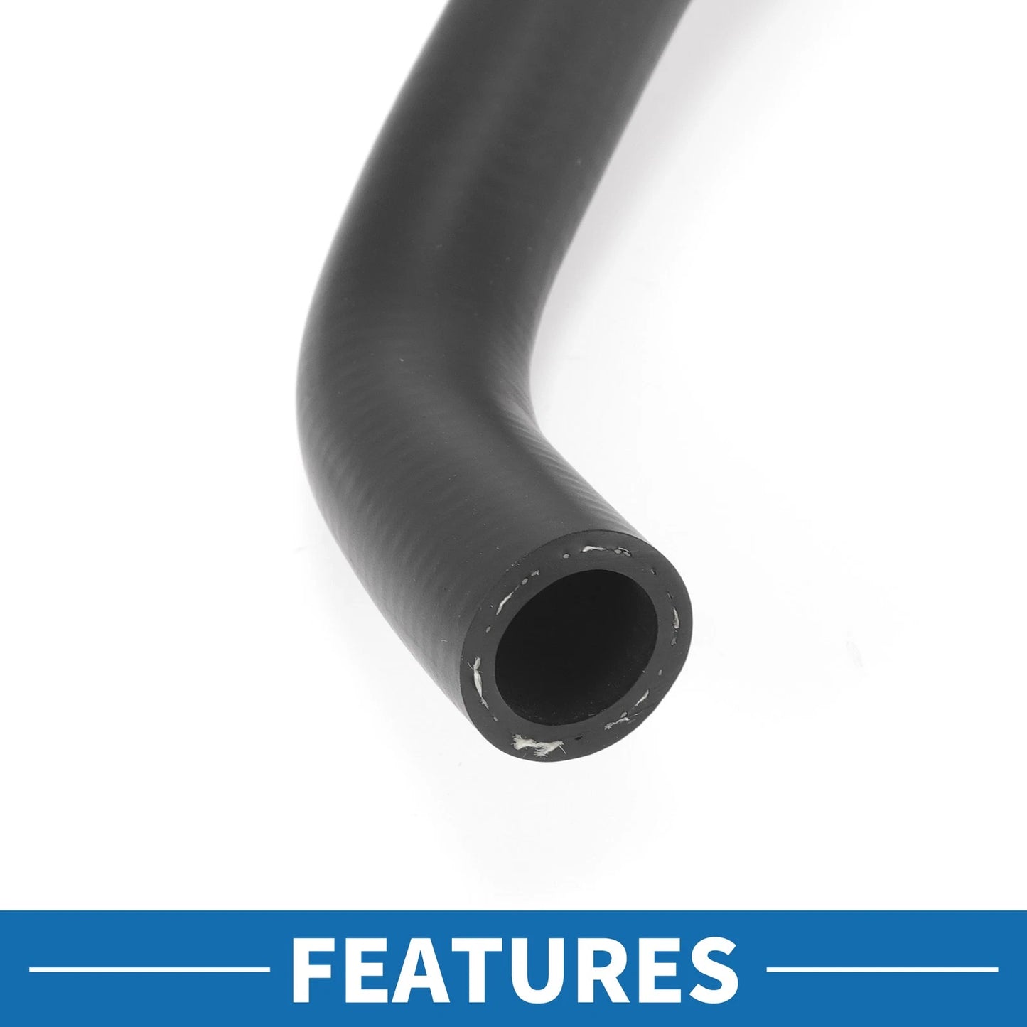 HVAC Heater Hose for BMW X5 xDrive30i 3.0L (2010) - Rubber Black 1 x Piece