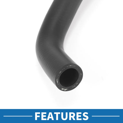 HVAC Heater Hose for BMW X5 xDrive30i 3.0L (2010) - Rubber Black 1 x Piece