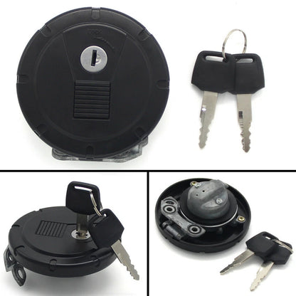 Fuel Gas Tank Cap Cover Keys for Kawasaki KL110, KL650, KLX125, KLX250