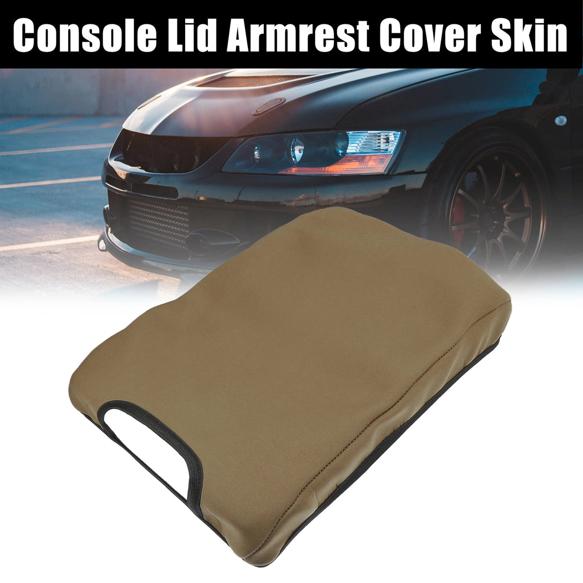Neoprene Center Console Lid Armrest Cover for Ford F-250 (2011-2016)