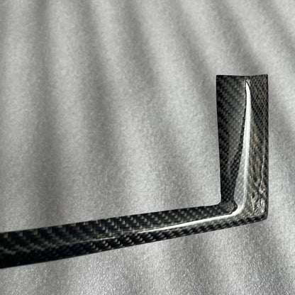 Carbon Fiber Dashboard Media Screen Cover Trim for Maserati GranTurismo 08-2017