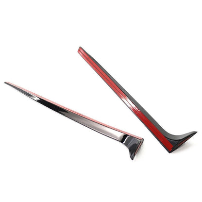 Rear Window Side Spoiler Trim for Volkswagen VW Polo MK5 (2009-2017)