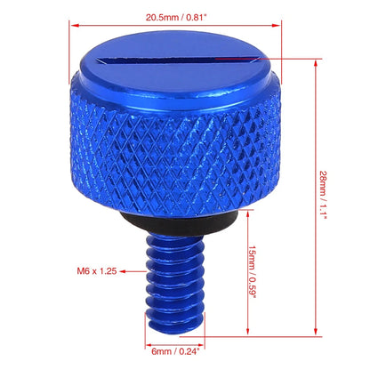 Blue Aluminum Alloy Rear Seat Mount Bolt Screw for Harley Sportster