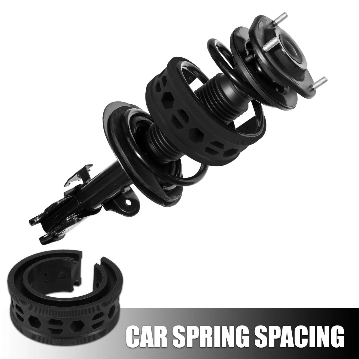 Black Coil Spring Rubber Buffers for Ford, Chevy
