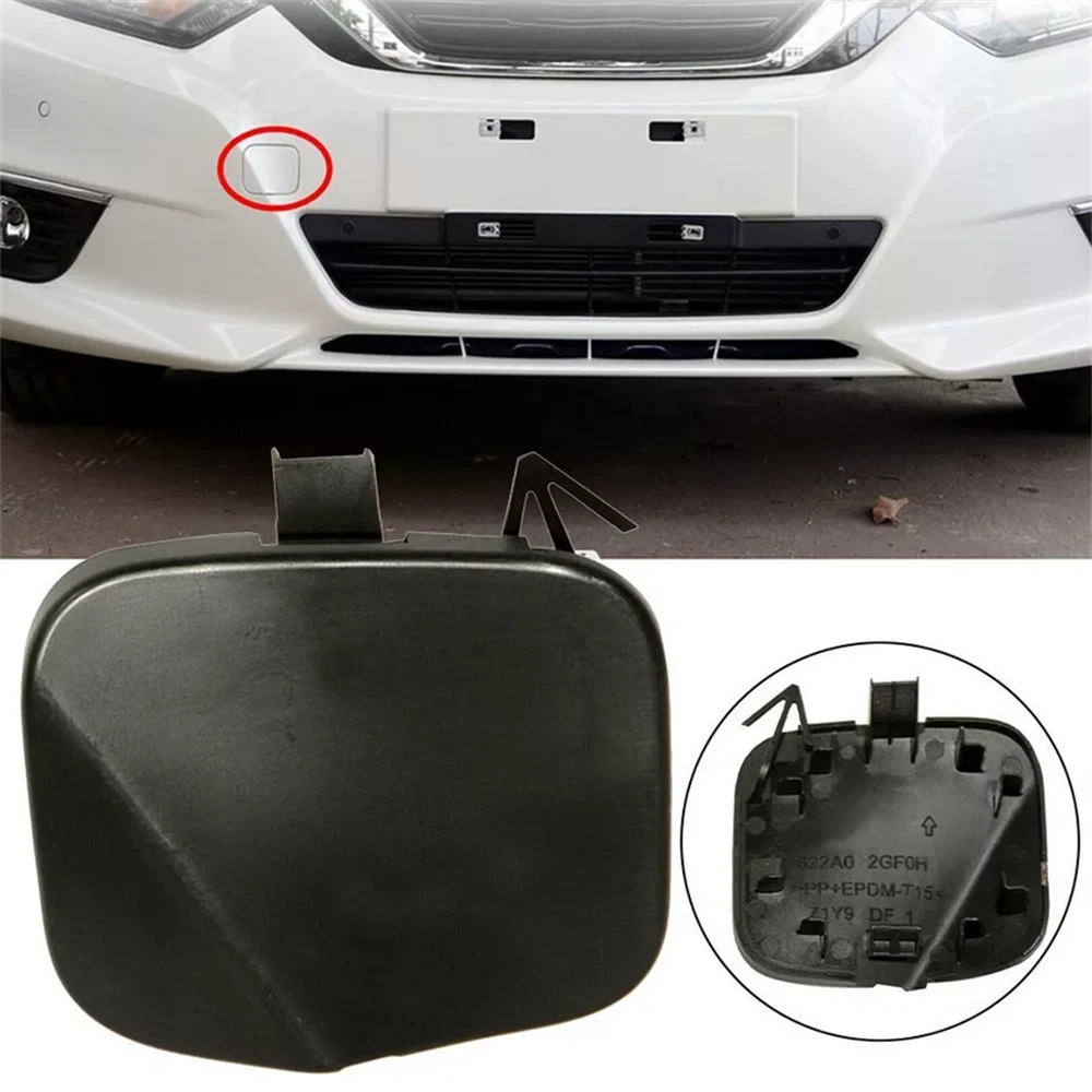 Front Bumper Tow Hook Eye Cap Cover for Nissan Altima (2016-2018)