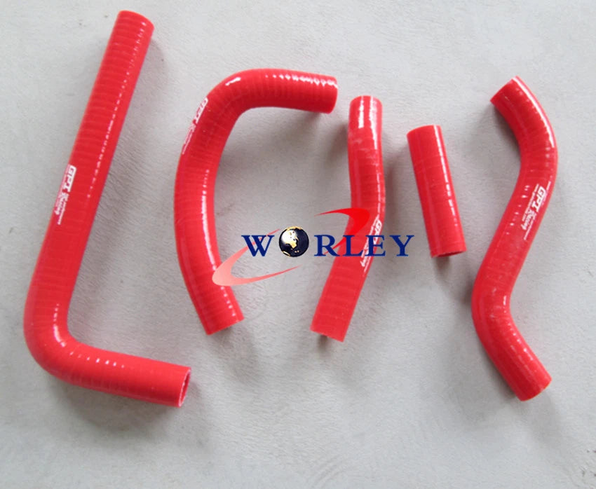 Silicone Radiator Hose Kit for Suzuki RMZ250 2010-2012 ( Black)