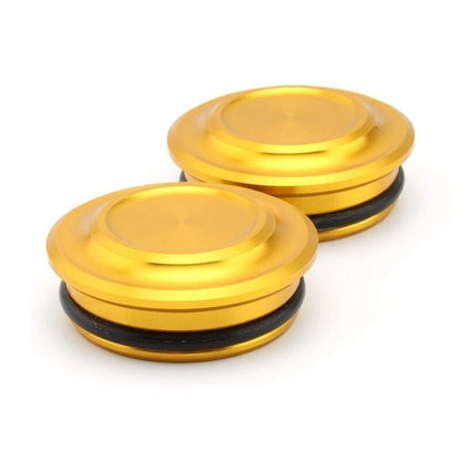 Aluminium Frame Plugs Covers 2 x Gold for Honda CMX 500 Rebel (2020-2021)