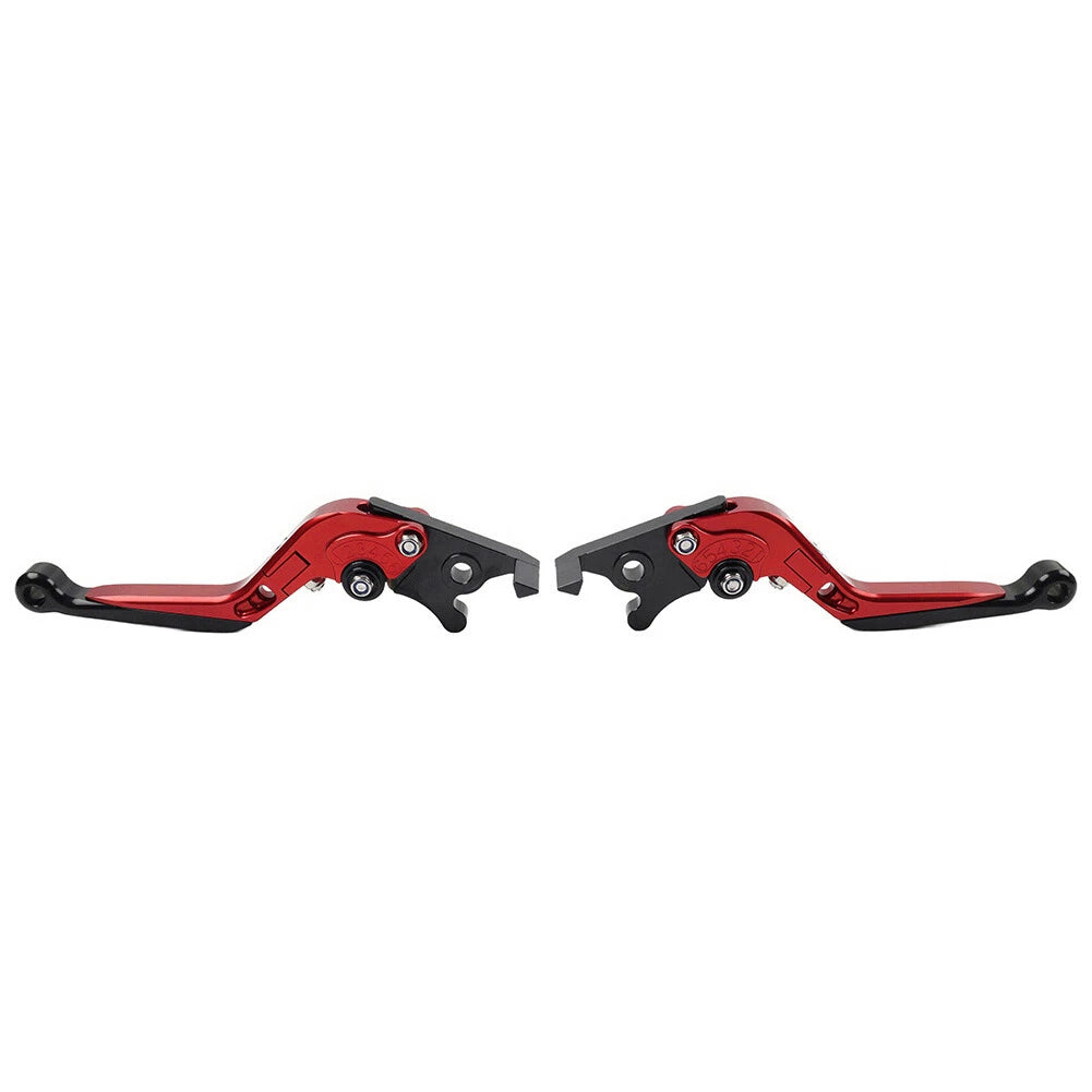 Red CNC Extendable Brake Clutch Levers for BMW S1000XR (2015-2021)