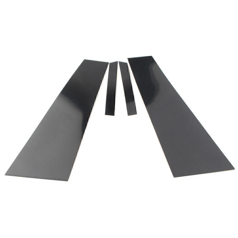 4 Pcs Door Trim Pillar Post Black Covers for MERCEDES CLS C219 (2006-2011)