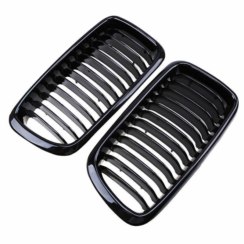 Gloss Black Front Grille for BMW E38 7 Series 740i 740iL 750iL (1999-2001)