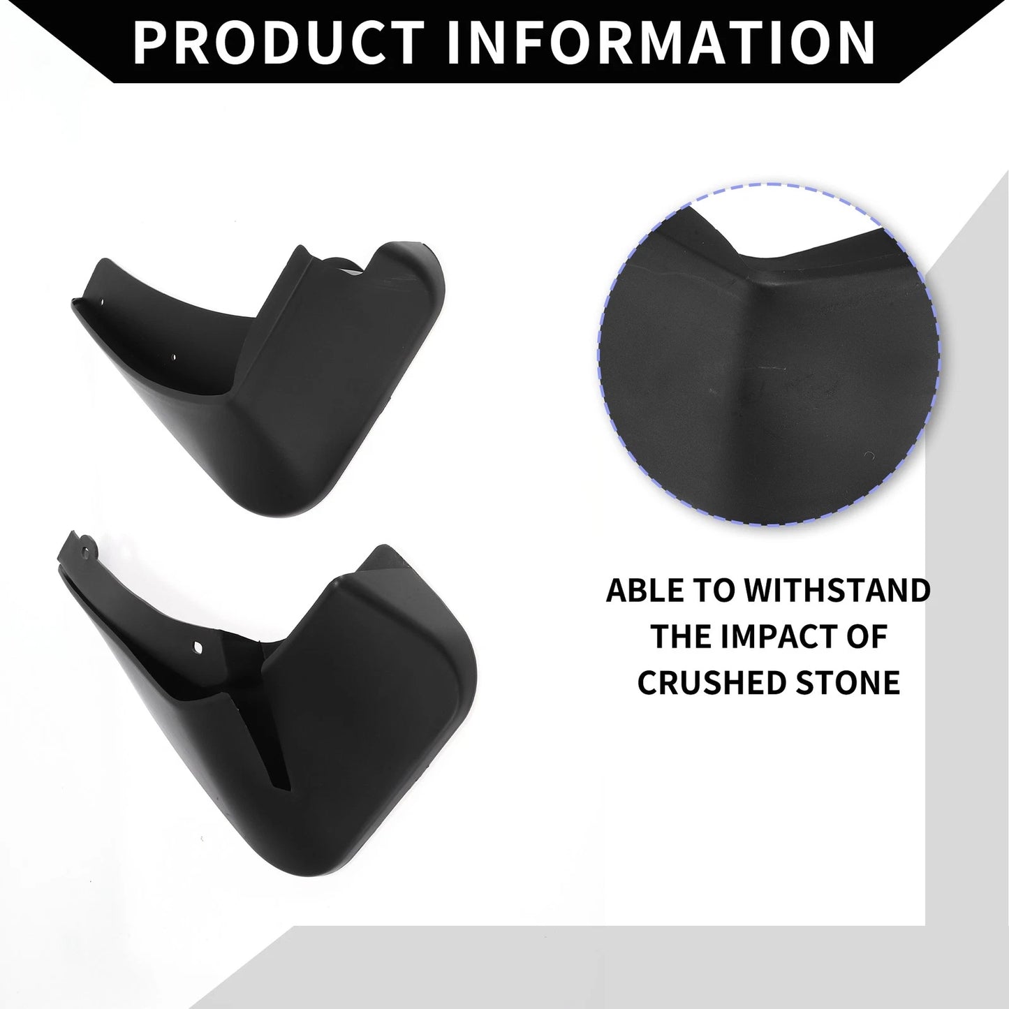 Mud Flap Splash Guards for Ford Fiesta ST-Line (2021-2023)