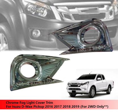 Fog Light Cover Trim for Isuzu D-Max 2WD (2016-2019)