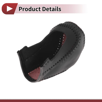 Gear Shift Knob Cover for Hyundai Tucson 2015-2018 Black Red Faux Leather