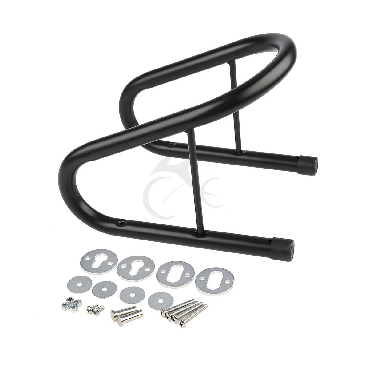 6.5" Motorcycle Wheel Chock for Scooter, Bike, Trailer, Truck Mount Tire