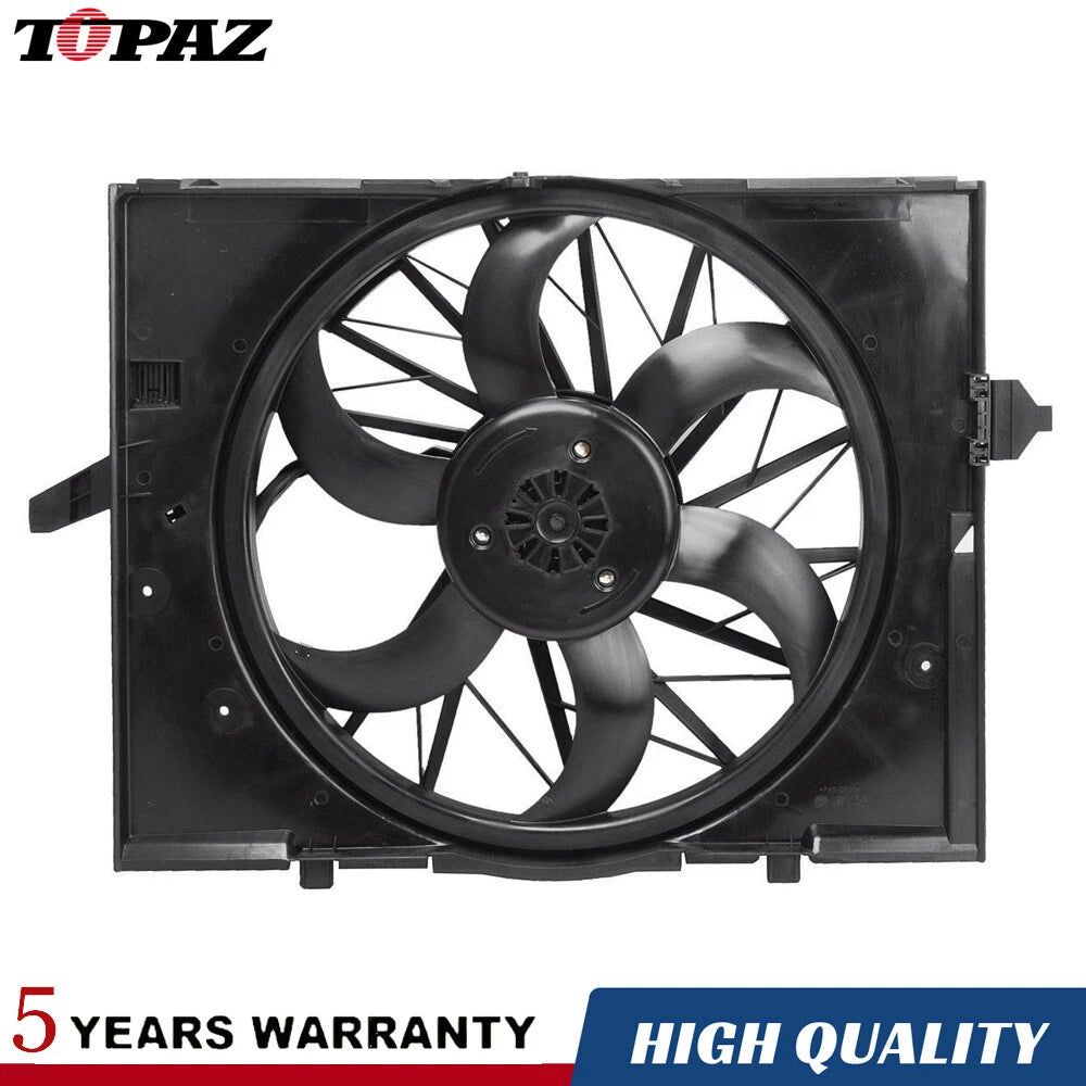 Radiator Cooling Fan Assembly for BMW E60 E61 523i 525i 530i (2005-2010)