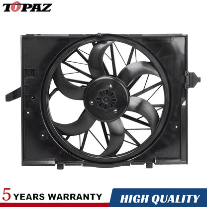 Radiator Cooling Fan Assembly for BMW E60 E61 523i 525i 530i (2005-2010)