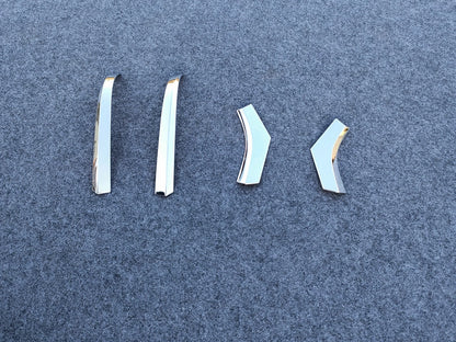 Rear View Mirror Side Stripe Cover Trim for Toyota Sienna (2021-2023) 4 pcs