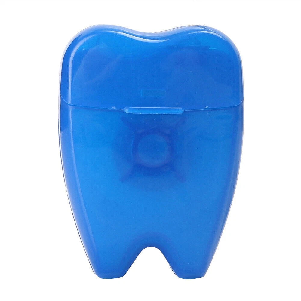 Teeth-Shaped Key Chain Dental Floss - 10 x Portable Gum Care Tool