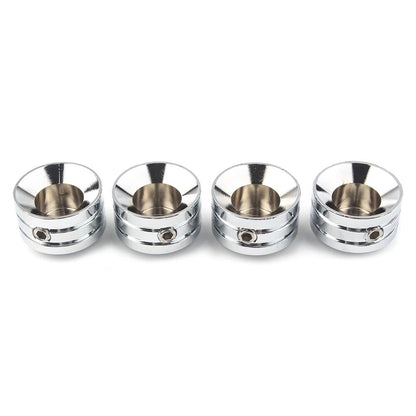 4 x Head Bolt Covers for Harley Sportster 883 XL, Twin Cam (1986-2017) Chrome