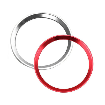 Mercedes Benz C E CLA GLA GLC Steering Wheel Center Decor Ring Logo Trim