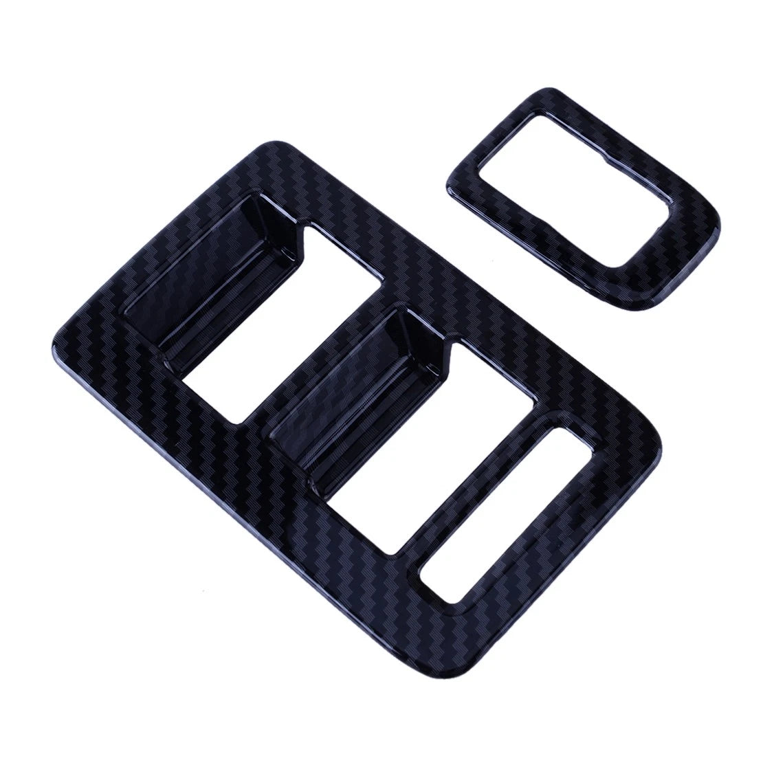 Carbon Fiber Window Lift Switch Panel Trim for Ford Bronco (2021-2023)