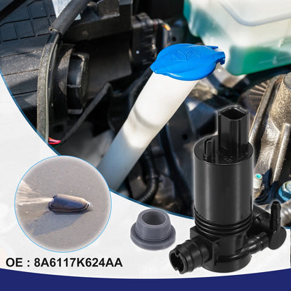 Windshield Washer Pump for Ford B-Max 2011-2015 - Black (2011-2015)