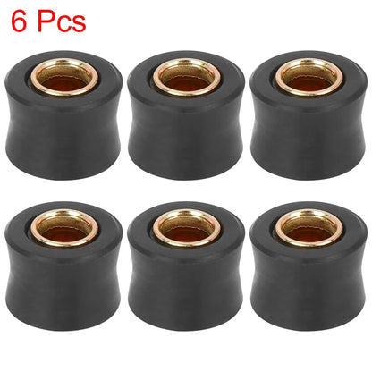 6pcs Rear Shock Absorber Cushion Rubber Ring Bushing for Motorbike