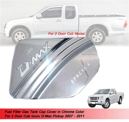 2 x Fuel Gas Tank Cap Cover for Isuzu Dmax (2007-2011)