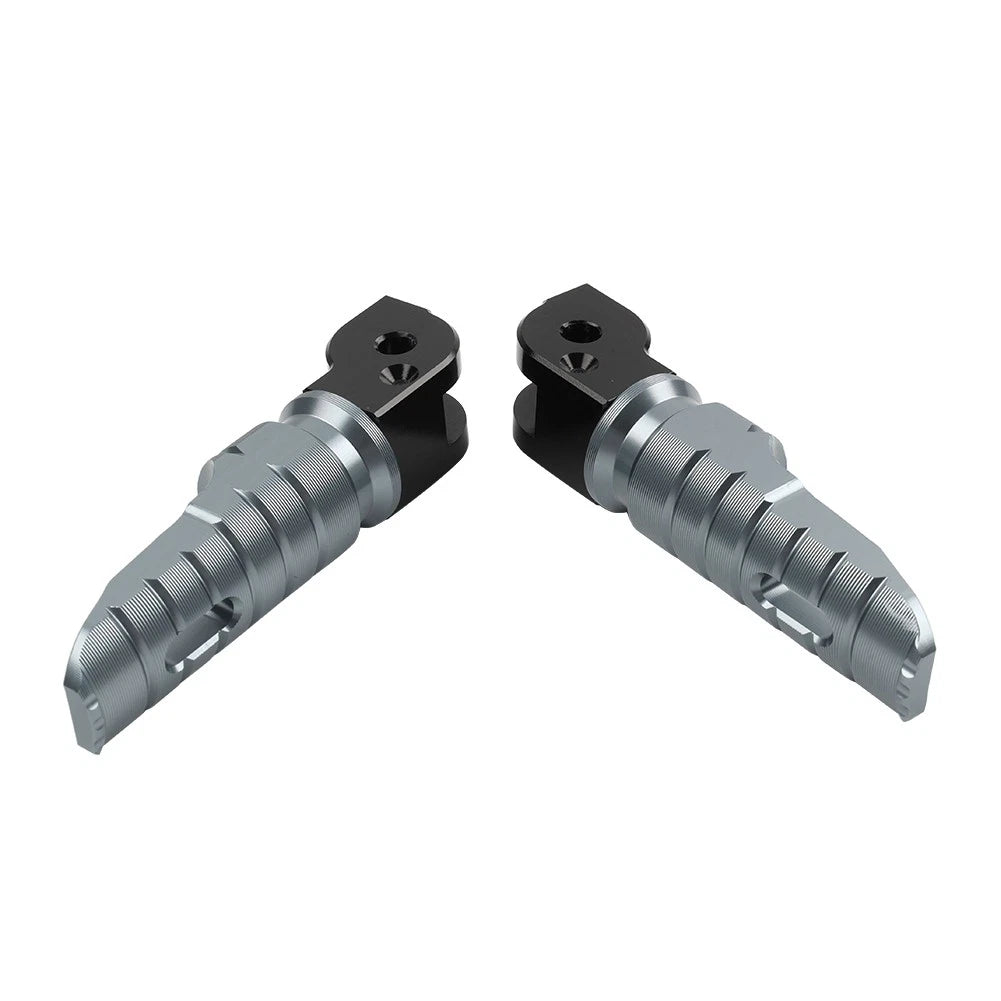 Passenger Rear Footrests for Ducati Multistrada 1200 2010-2017 & 1260 Gray