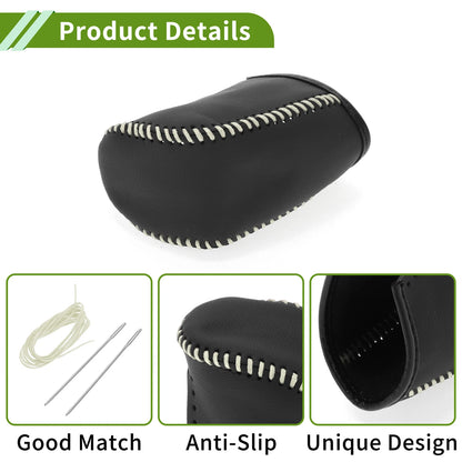 1 Pc Gear Shift Knob Cover for Dodge Journey (2011-2020) Beige Faux Leather
