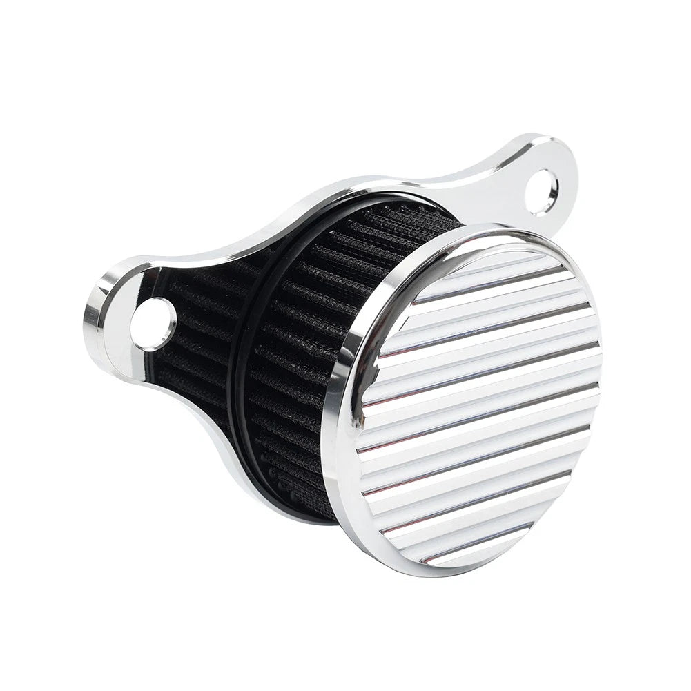 Chrome Air Cleaner Intake Filter for Harley Softail, Dyna, Touring, Road King (2000-2023)