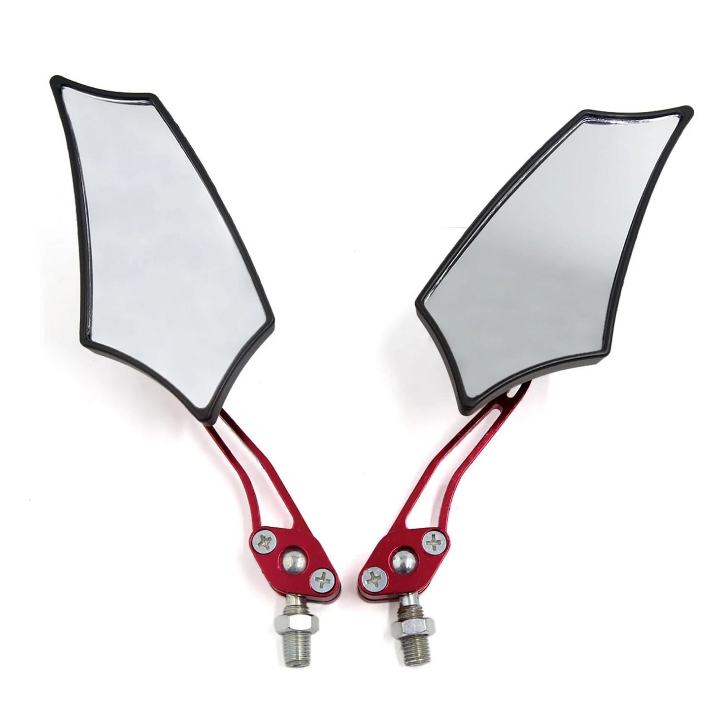 2 x Handlebar Rear View Side Mirror for Motorcycle