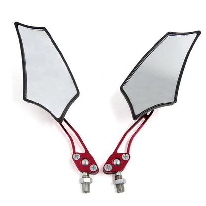 2 x Handlebar Rear View Side Mirror for Motorcycle