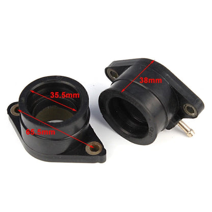2 x Carburetor Joint Intake Boot for Yamaha XT600 (1990-1995)